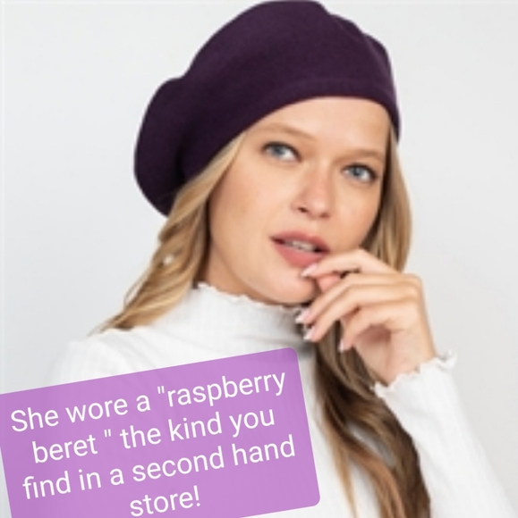 💜❤️STYLINE RASPBERRY BERET!!!❤️💜 - Picture 2 of 13